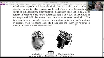 SENSOR & MEASUREMENT SYSTEM (35): E-Tongue