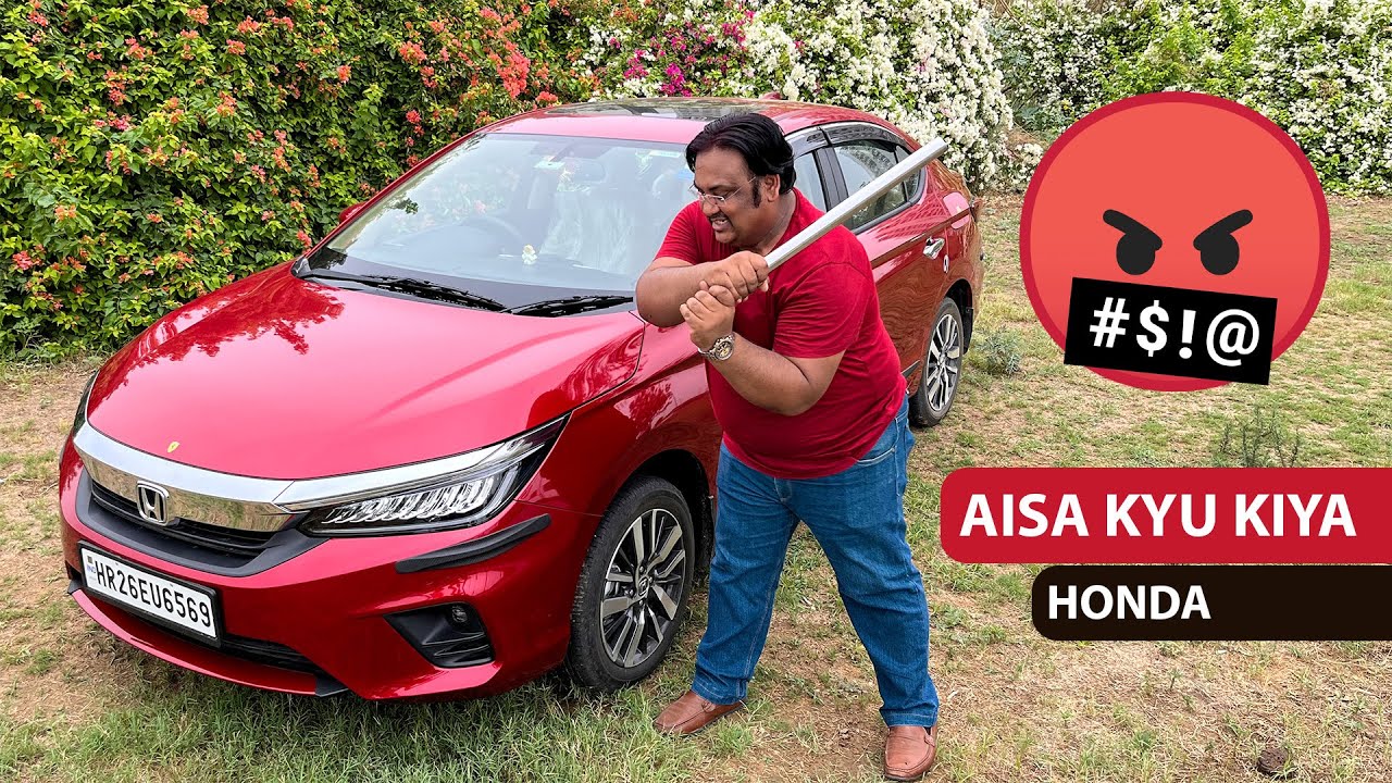 Blind car - critical problem in brand new honda city - fas gaya bechara @FOARvlogs - King Indian