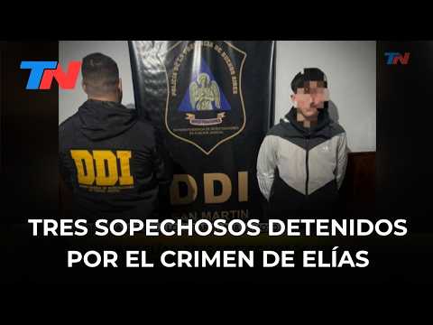 ELÍAS MURDER: Three suspects arrested