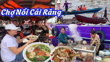 Du Lịch Chợ Nổi Cái Răng Cần Thơ Cùng Gia Đình Ngày Cuối Tuần Quá Đông Vui