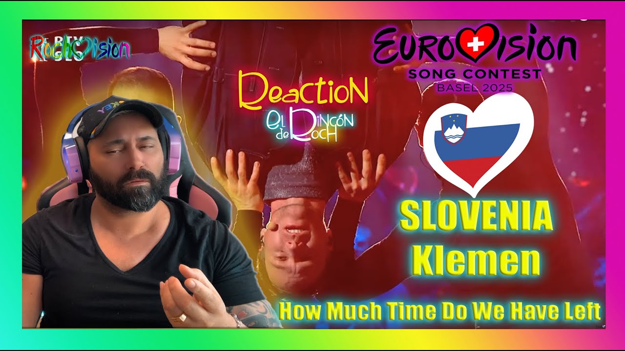 REACTION - Klemen -  How Much Time Do We Have Left - SLOVENIA EUROVISION 2025
