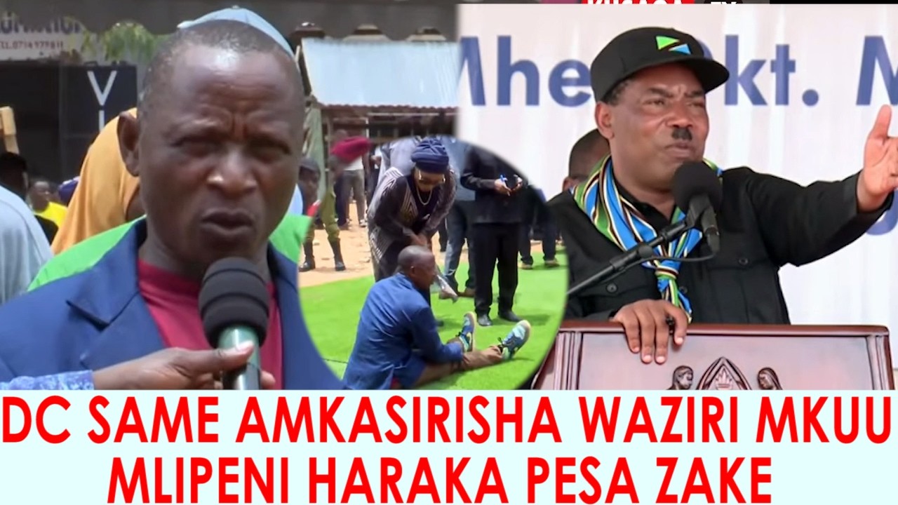 WAZIRI MKUU AMLIPUA  DC SAME MLIPENI HAPAHAPA MZEE HELA ZAKE ALIJENGA VYOO TANGU MWAKA 2020