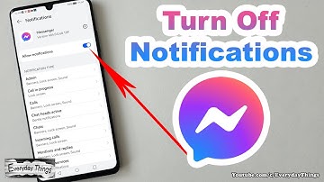 How to Turn Off Notifications on Facebook Messenger