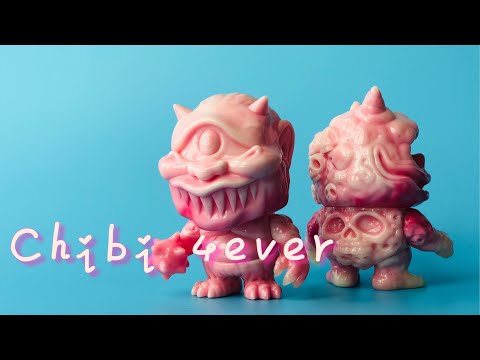 Sofubi Review: MVH x Unbox Industries Chibi Ollie & Death DX - YouTube