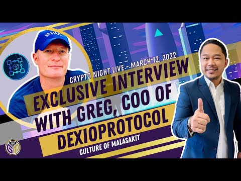 DEXIOPROTOCOL IS GOING TO LAUNCH AN EXCITING PLAY TO EARN NFT w/ INTERVIEW FROM GREG GOULD COO DEXI