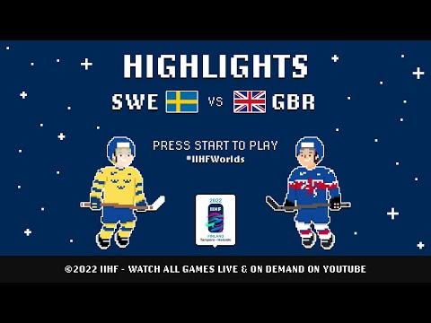 Highlights | Sweden vs. Great Britain | 2022 #IIHFWorlds