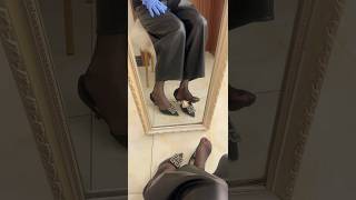 Black Nylon Feet And Heels