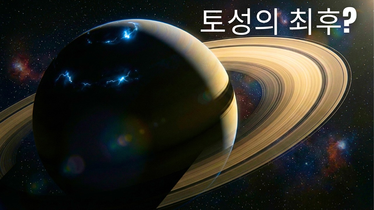 토성에서 이상한 일이 벌어지고 있습니다