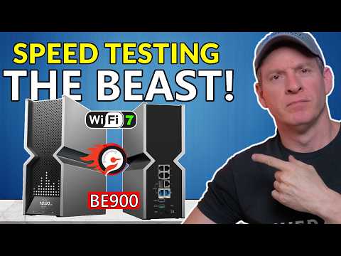 I Tested the Fastest Wi-fi 7 Router! Archer Be900 Wi-fi 7 Router