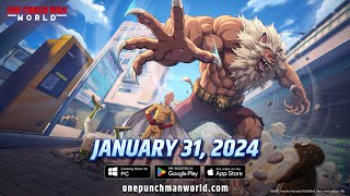 One Punch Man: World - Official Launch Date Announcement Trailer 