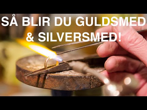 Hur blir man SILVERSMED & GULDSMED? Guldsmed Leif-Åke Andersson