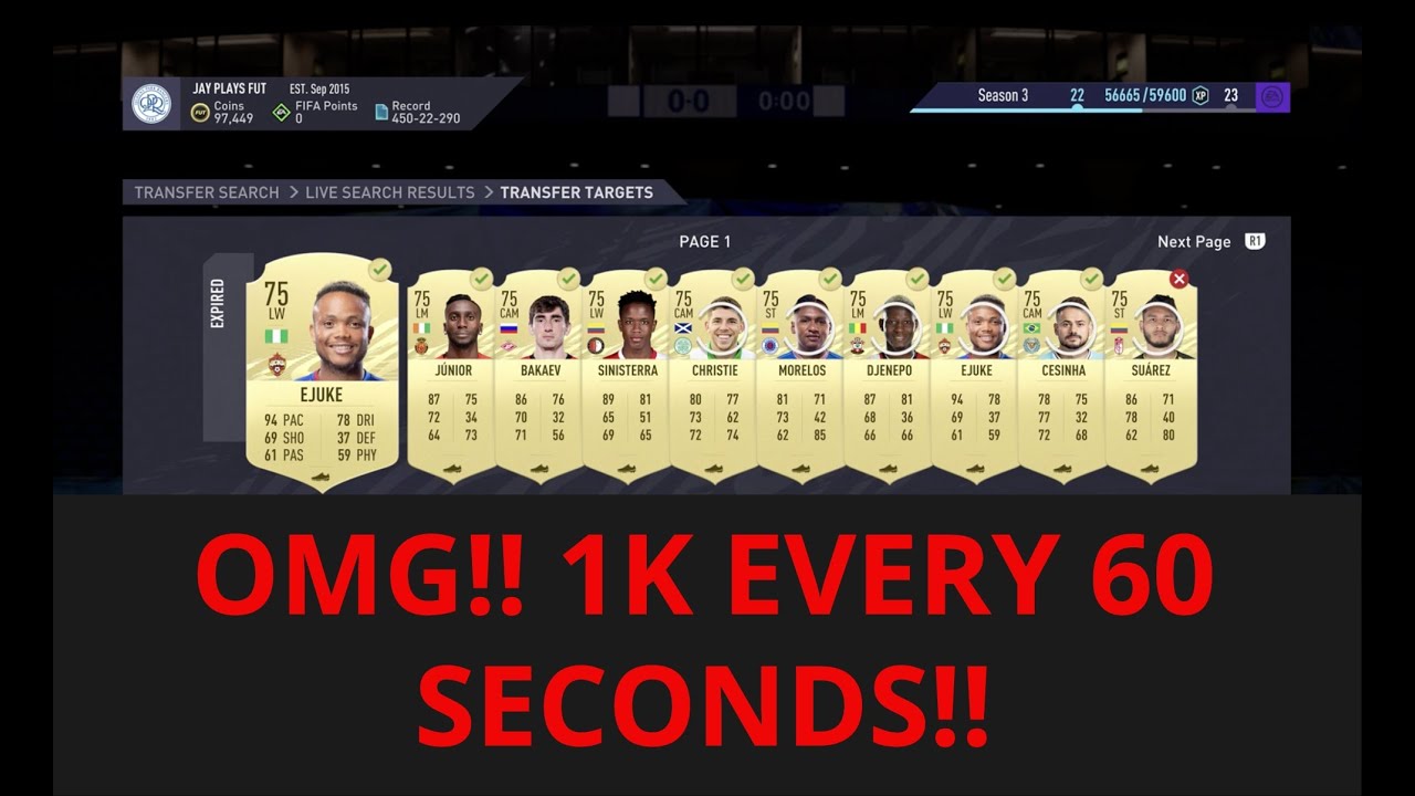 OMG! MAKE 1K EVERY 60 SECONDS INSANE TRADING METHODS! FIFA 21 TRADING TIPS