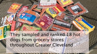 Watch cleveland.com readers taste test 18 store-bought hot dogs