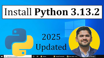 How to install Python 3.13.2 on Windows 10