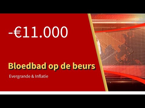 Bloedbad op de Beurs - Portfolio staat -€11.000 verlies