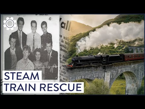HOW VOLUNTEERS SAVED BRITAIN’S BELOVED STEAM RAILWAYS