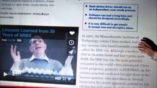 Waterloo & Linux history, OS @50, MINIX (Linux precursor) @30 & QNX