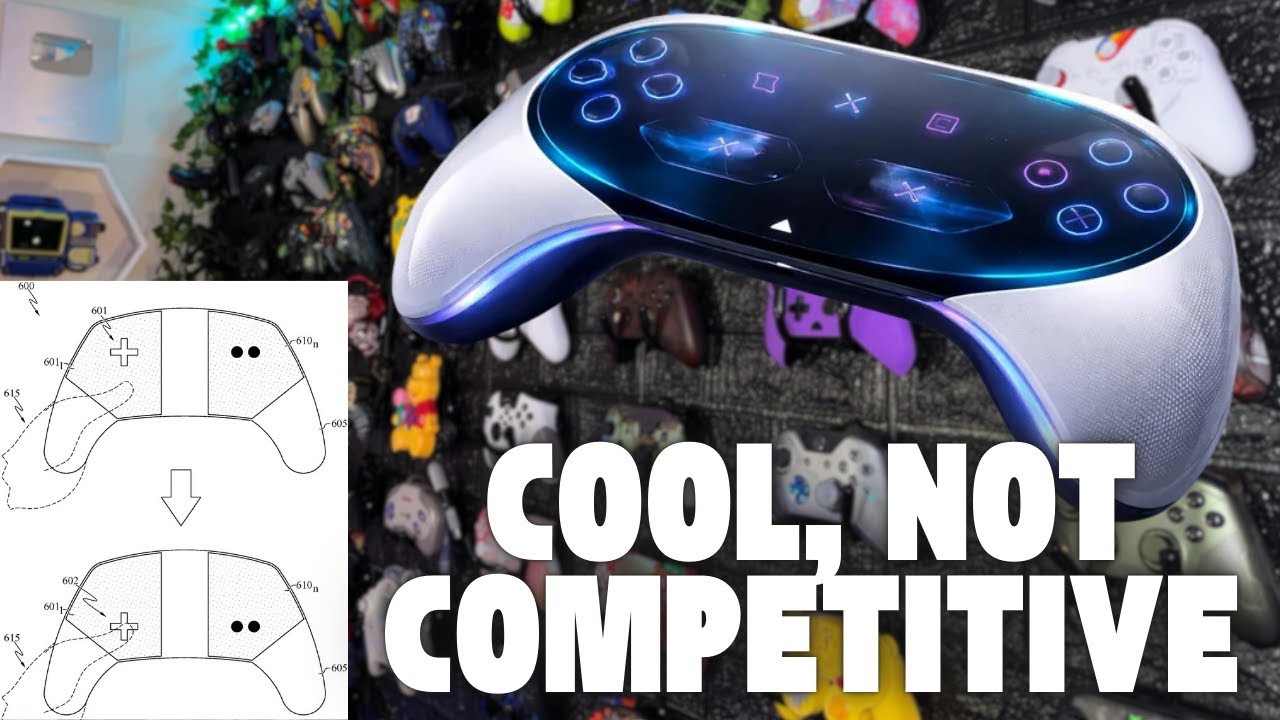 Скажите, разве это не контроллер PS6?! Патент Sony на сенсорный экран.