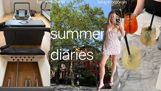 soaking up summer in brooklyn | journaling, books + nights out