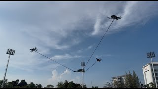 MCE12 Collaborative Transportation Using Multi-Agent UAVs