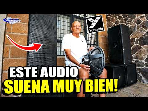 COMPARAMOS ORIGINALES YORKVILLE CON ARMADOS Y ELECTRO VOICE