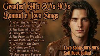 🎸 Greatest Hits Romantic Love Songs 💖 Love Songs 80's 90's - Soft Rock Ballads - Playlist Vol. 78 screenshot 3