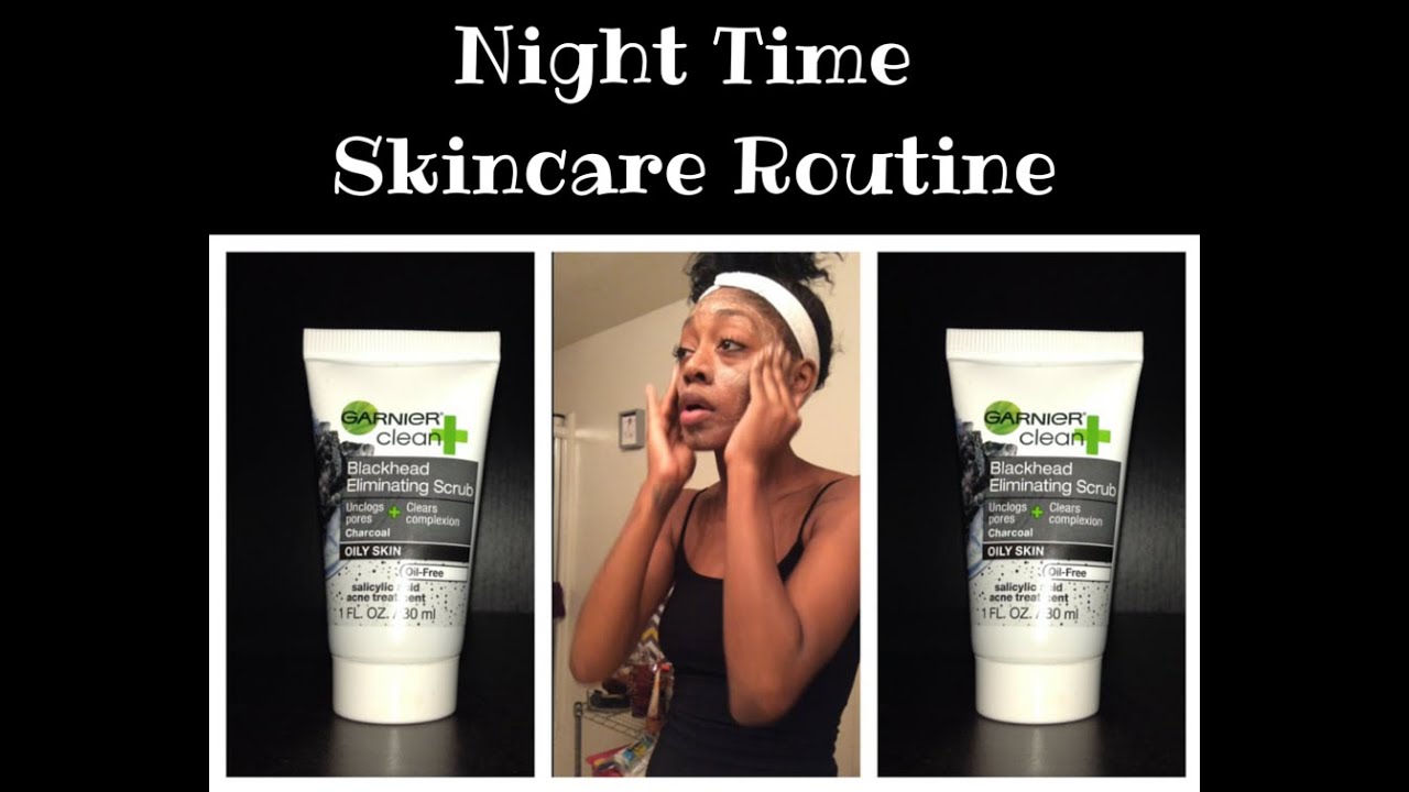 garnier blackhead eliminating scrub