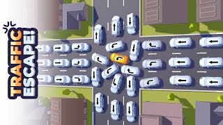 Traffic Escape! Review and Gameplay. Mobile puzzle cars game. screenshot 5