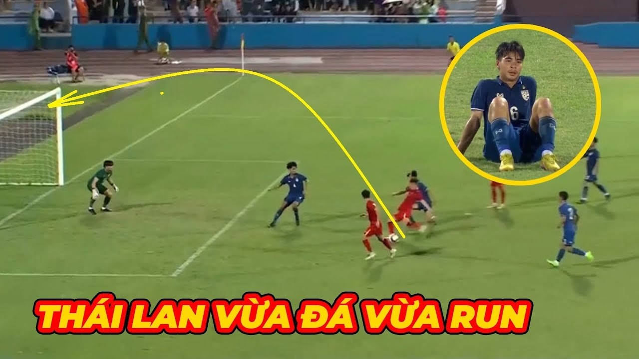 🔴Lội  Ngược Dòng Đỉnh Cao Của U22 Việt Nam Kiến Người Thái Ám Ảnh Cùng Cực