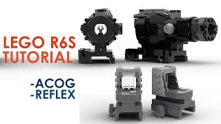 Tutorial: LEGO ACOG Scope & Reflex Sight