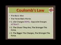 Coulomb's Law | Electric Forces | Physics Basics | Electric Charge | English Notes
