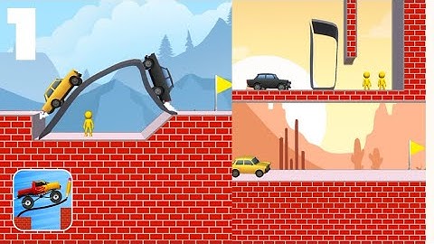 Draw the Bridge 3D! All Levels 1-50  Gameplay walkthrough