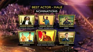 Zee Cine Awards 2018 Nominations – Best Actor Male