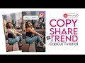 Copy Share Trend Instagram Edit Tutorial on Android with the CapCut App