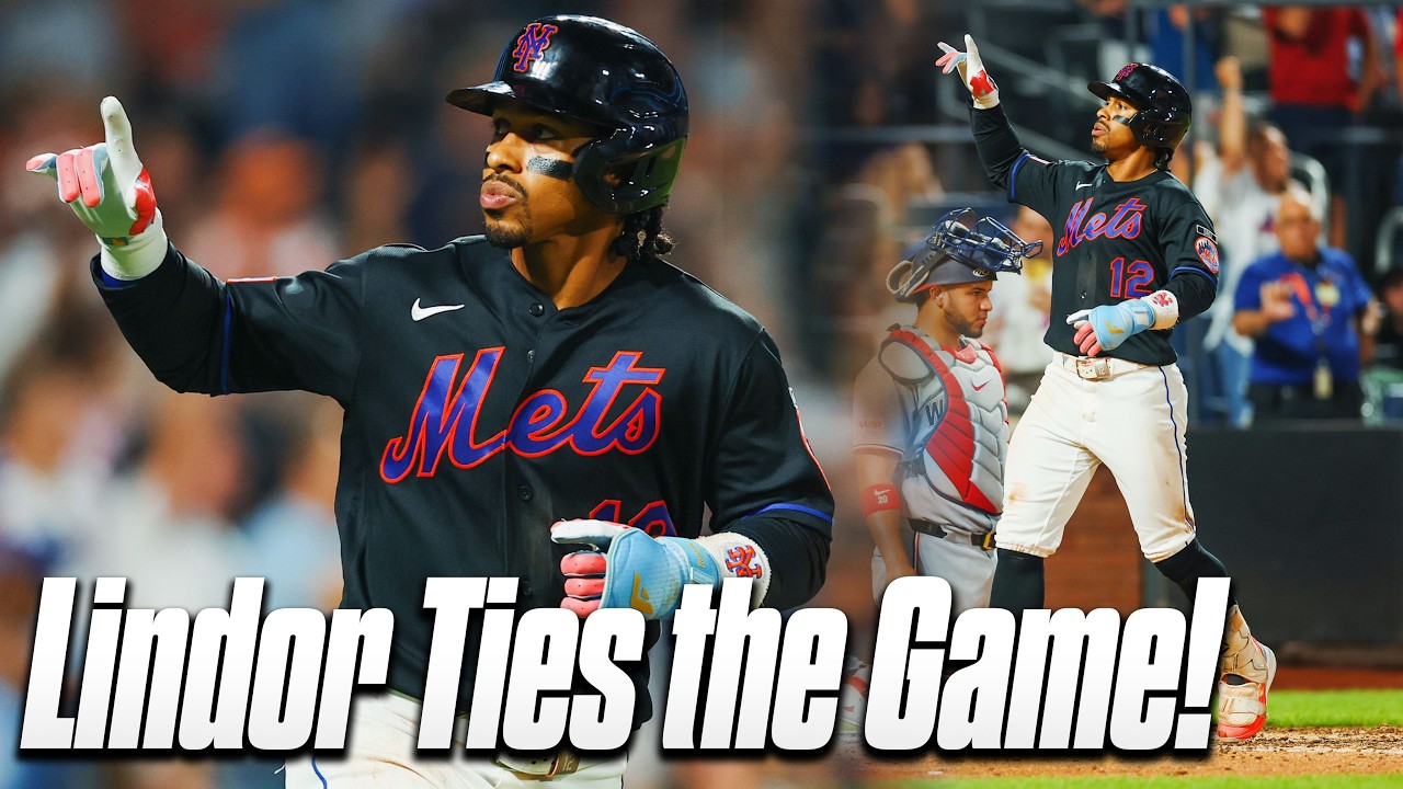 GONE! Francisco Lindor's Game-Tying Homer | FULL AT-BAT
