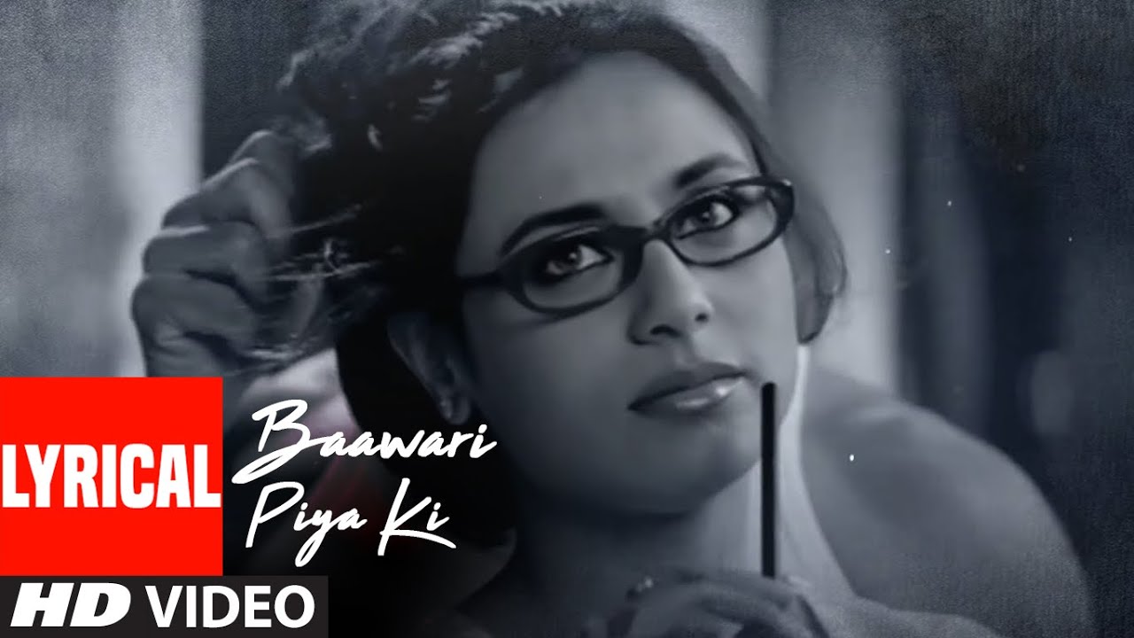 Baawari Piya Ki Lyrical Video Song  Baabul  Sonu Nigam  Salman Khan Rani Mukherjee