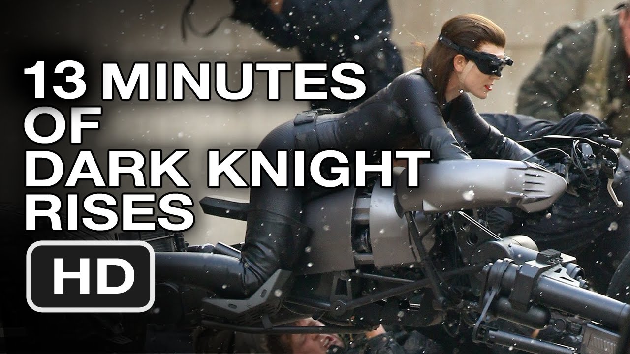 The Dark Knight Rises 13 Haunting Minutes Of Super Slow Motion - Movie  Trailer Hd - Youtube