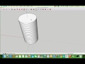 Screw Shape In Sketchup