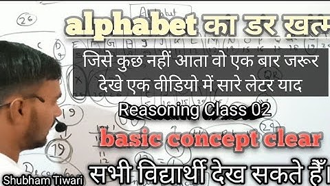 alphabet ko chutkiyon me samjhen. #albhabet #reasoning #class #airforce #ygroup #2023 #video #update
