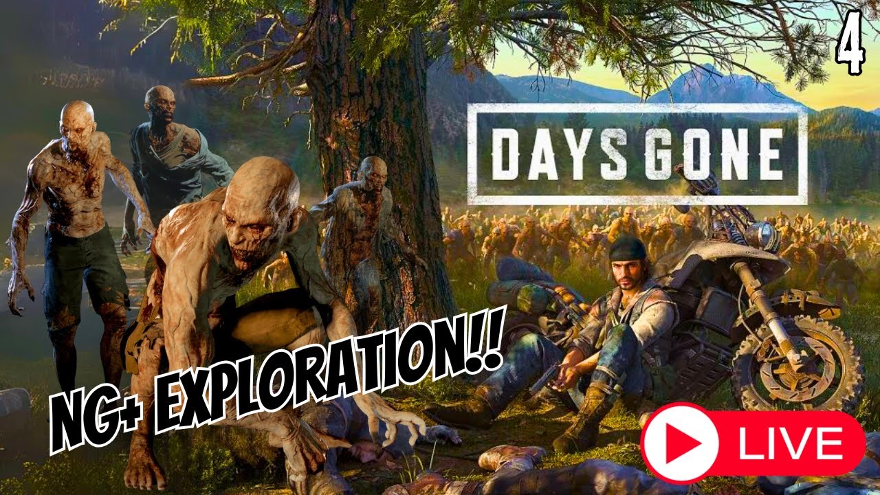DAYS GONE - Is it the best Zombie Game?? #4 - Horizontal!