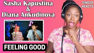 видео: Diana Ankudinova & Sasha Kapustina - Feeling Good REACTION!!😱 | Диана Анкудинова ft. Sasha Kapustina картинка: Diana Ankudinova & Sasha Kapustina - Feeling Good REACTION!!😱 | Диана Анкудинова ft. Sasha Kapustina