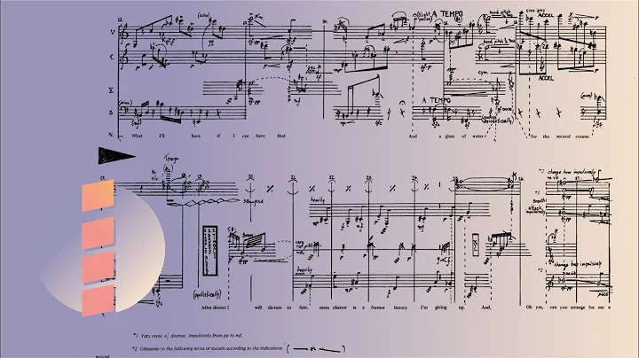 Barbara Kolb  Three Place Settings (1968) [w/ score]