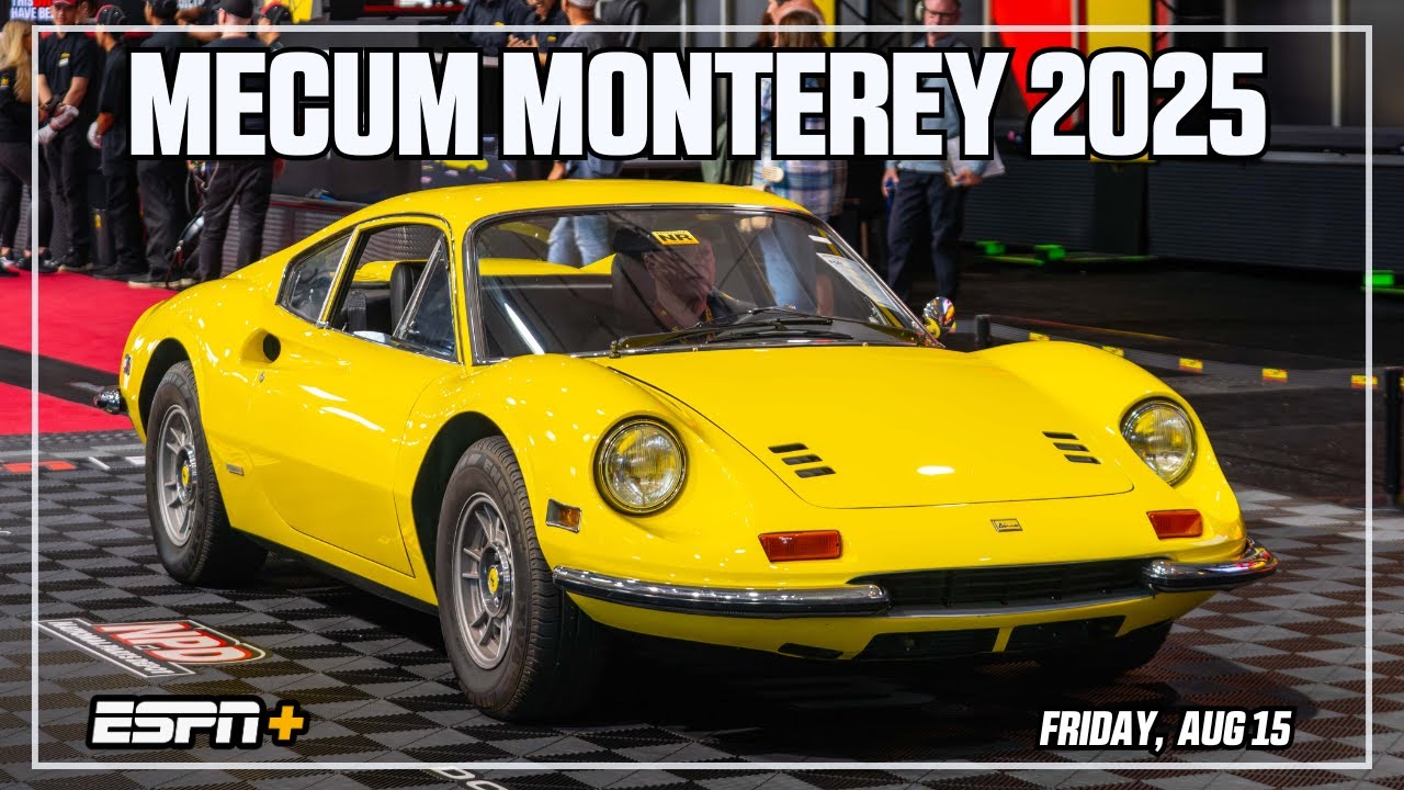 Mecum Monterey 2025 Full Broadcast: Friday, Aug 15