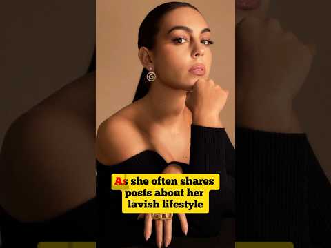 Georgina Rodriguez's Lavish Life In Saudi Arabia 😱 ll #ronaldo #georginarodriguez #shorts