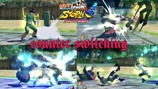 Counter Switching Is OD || ultimate ninja storm 4