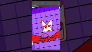 Numberblocks 66 is a Hero! #numberblocks  #coloringstory  #fanmade #shorts  #drawing #coloring