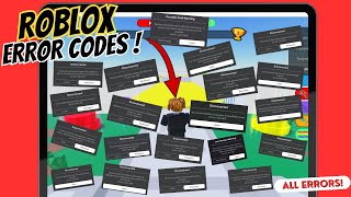 Every Roblox Error Code Explained!