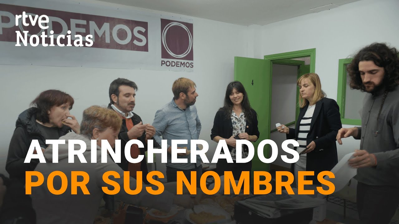 UNIDAS PODEMOS: ENCIERRO BAJO LLAVE para evitar que el partido IMPONGA su LISTA EN ASTURIAS | RTVE