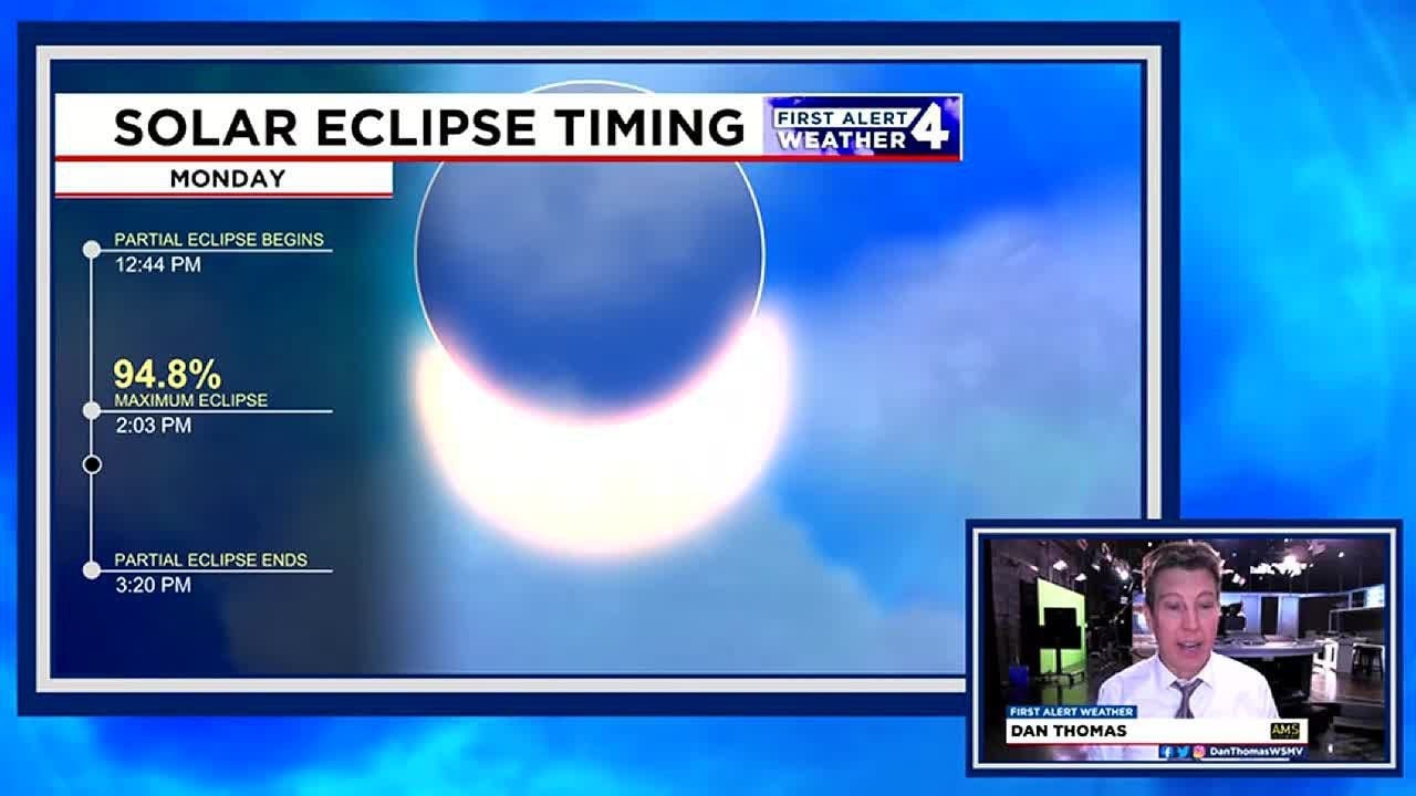 Here's a look at the timing for the upcoming solar eclipse - YouTube