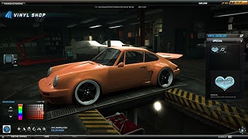 NFS World Porsche 911 RSR 3.0  part 3, VERY FAST TEST DRIVE, CUSTOMIZED, NEW !